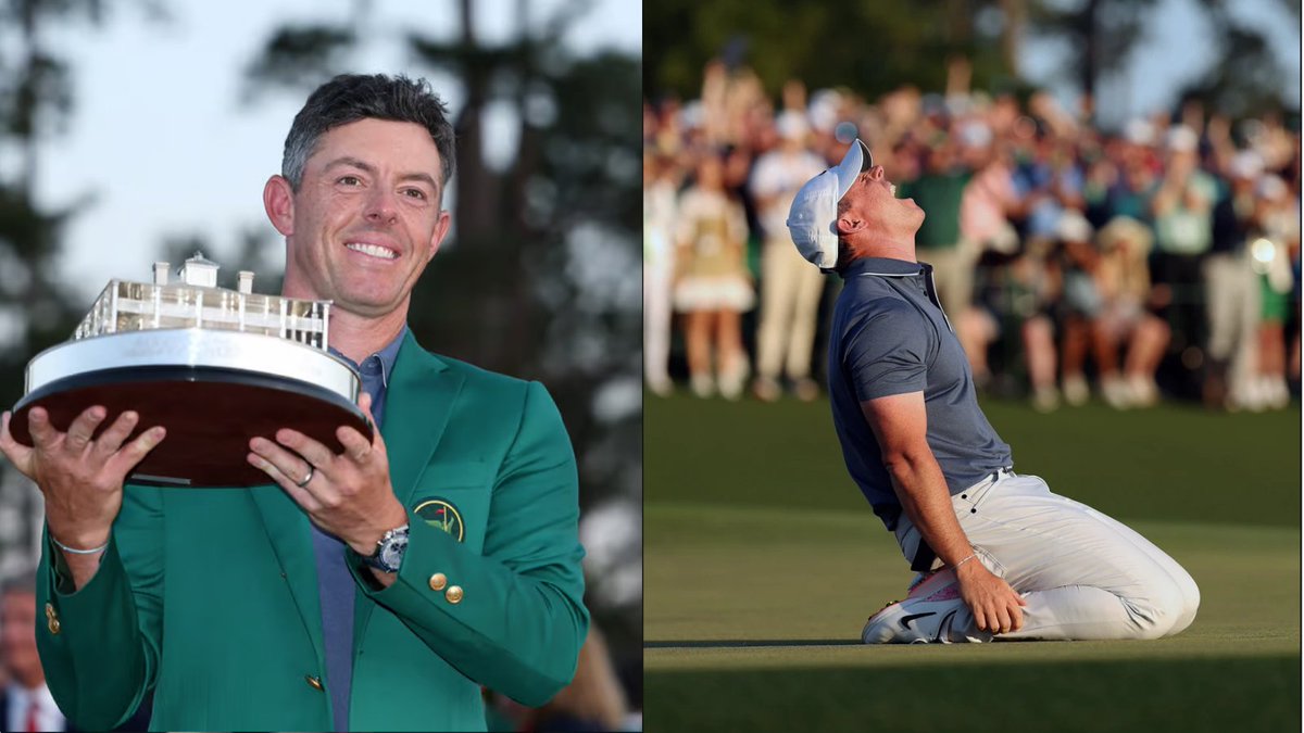 Rory McIlroy failed at Augusta for 10 straight years.

Sunday's decisive putt made him the 6th man in history to complete golf's Grand Slam.

He used ONE psychological technique most abandon after repeated defeat.

The 3-step framework that transforms losing into winning: 🧵