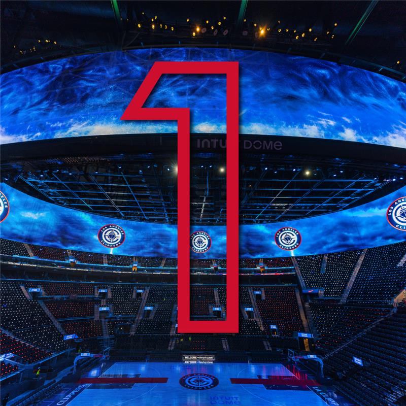 Daktronics's tweet photo. Tomorrow is the day! "Creating The Halo" will show you the process from beginning to end - from Brookings, SD, to Los Angeles, CA. #DakPro #RoadToIntuit #ClipperNation https://t.co/a11ISQnC7x