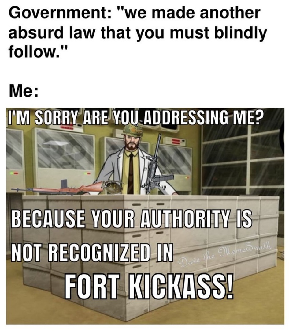 Here in the fort, every snack is meat, every drink is cold, and every story ends with ‘...so I told him. 🫡🇺🇸🫡🇺🇸