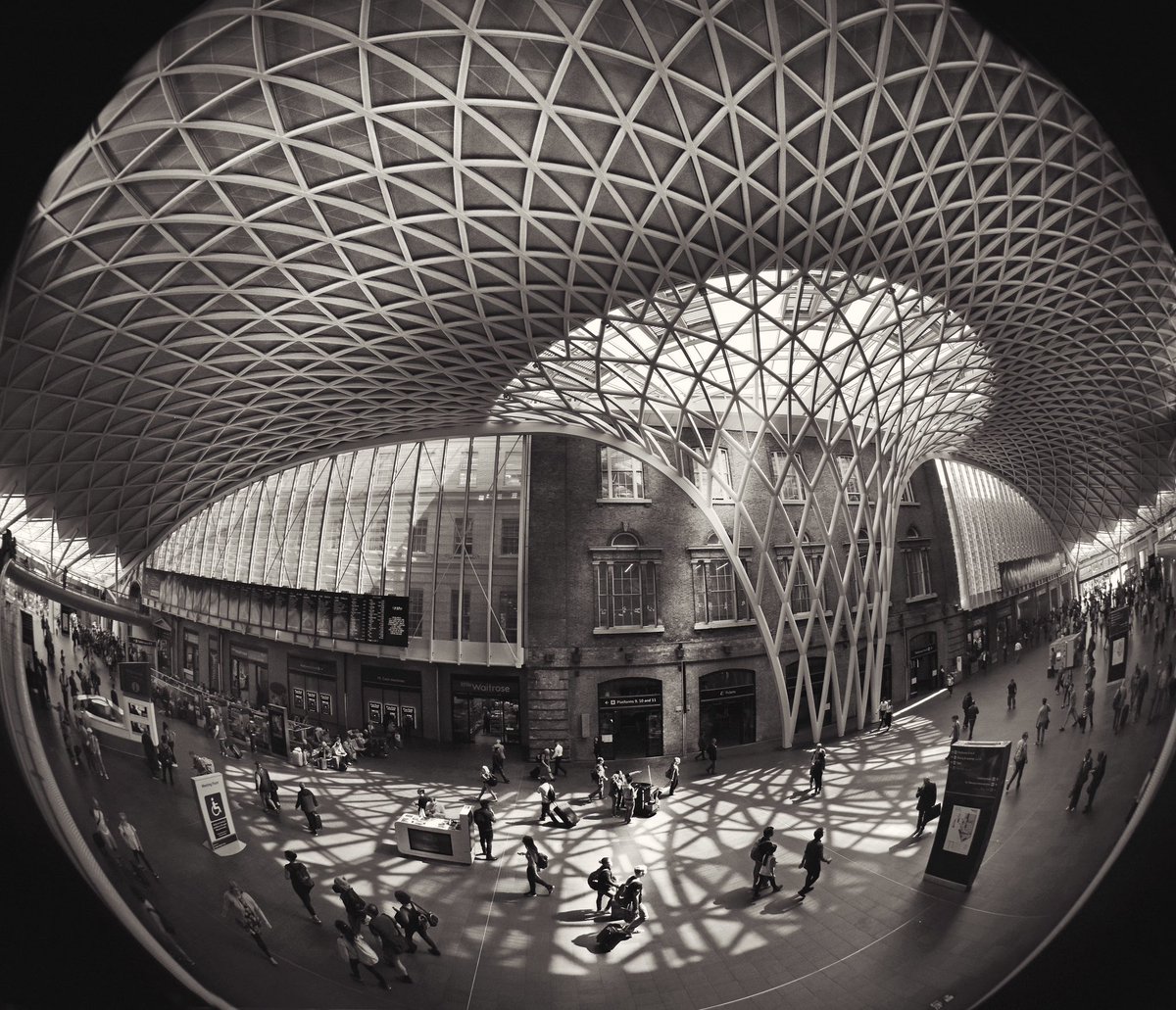 Kings Cross sunbeams #London