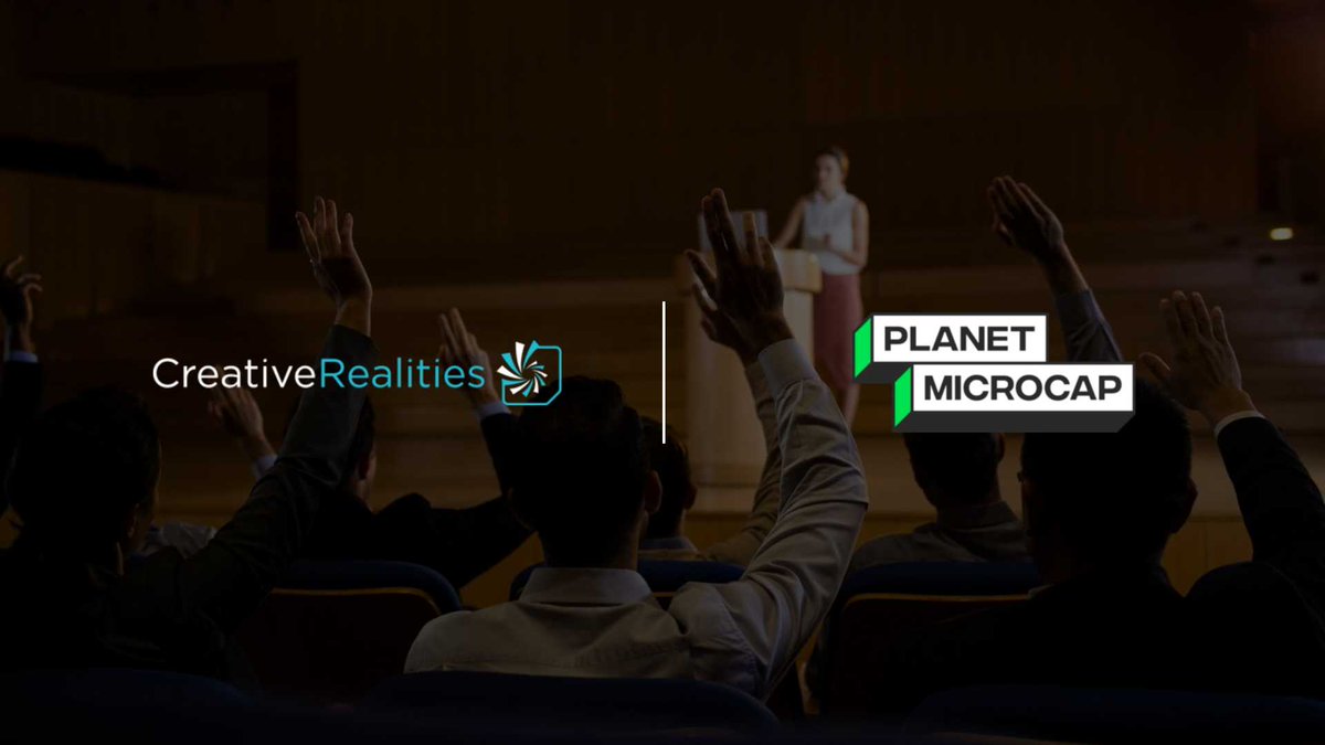 MarTechEdge's tweet photo. Creative #Realities to present and meet investors at Planet #MicroCap Showcase in #Las Vegas on April 23–24, 2025
➡ https://t.co/Q6KqaMSeWN
#CreativeRealities #CREX #PlanetMicroCap #InvestorRelations #DigitalSignage #MarTech https://t.co/AfMOKUFIMf