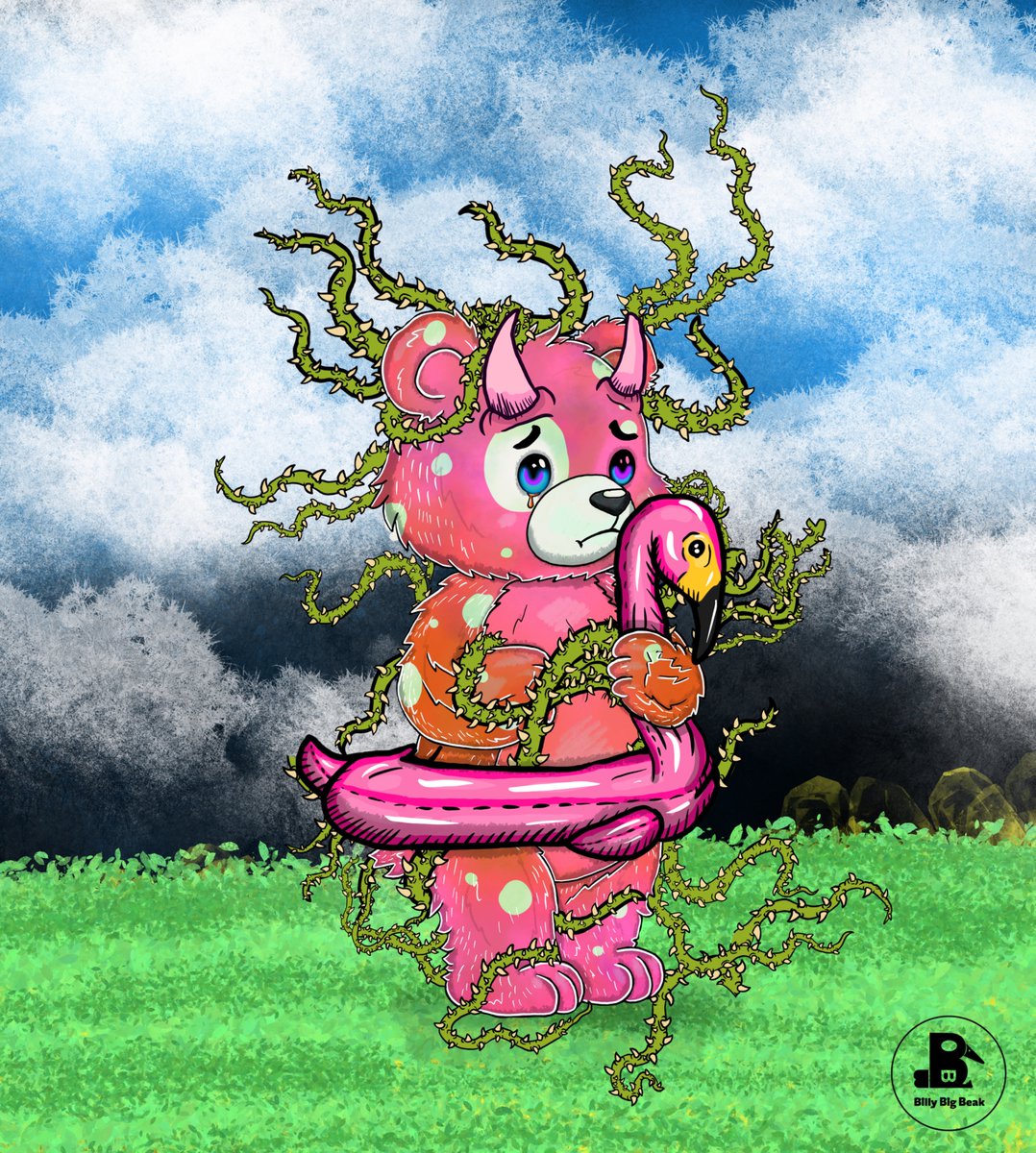 Pulled these from the <a href="/scottmarin17/">billybigbeak.algo</a> Sketchy Bears Shuffle. Love the art.