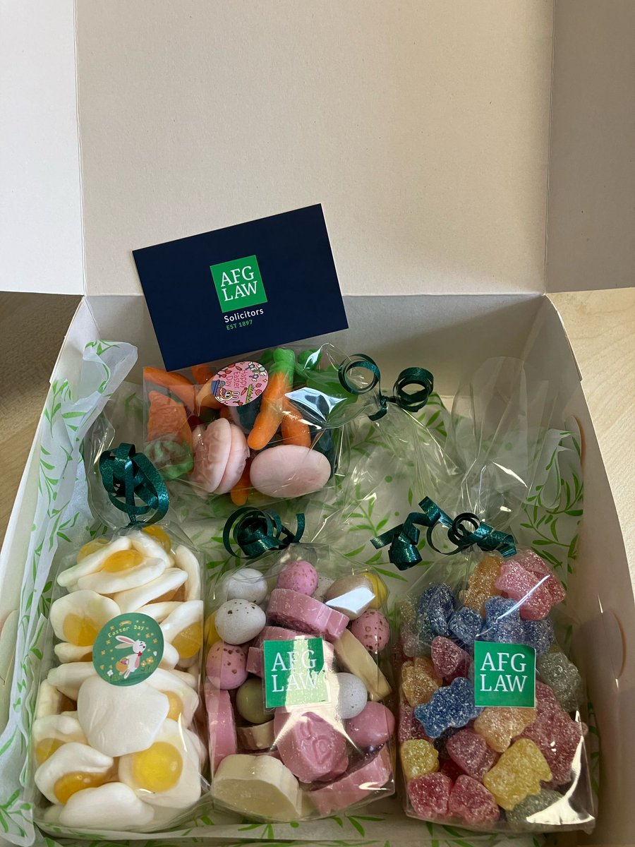Knock knock. Whos' there?

Hamza from <a href="/AFGLAW/">AFG LAW</a> delivering a lovely Easter gift. 😋

Thank you guys it's nice surprise, have a great Easter.