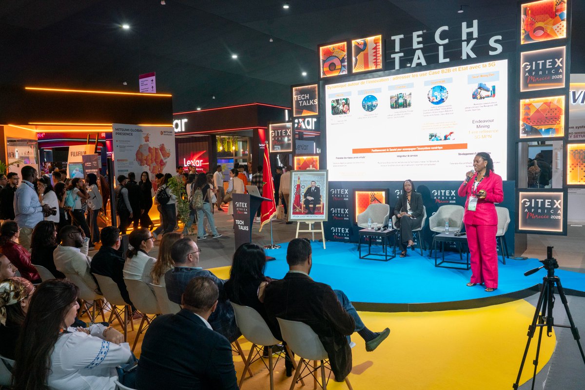 GroupeSonatel's tweet photo. Un moment fort ce matin au #GitexAfrica à Marrakech.
Lors de notre keynote, nous avons retracé 40 ans d’engagement du Groupe Sonatel au service de l’innovation, de l’inclusion numérique et de l’entrepreneuriat en Afrique.
L’occasion de partager notre vision d’un numérique plus durable, plus inclusif et plus accessible, portée par une conviction forte.
L’Afrique digitale se construit avec celles et ceux qui osent, innovent et agissent. Depuis 40 ans, cette passion nous anime. Et ce n’est que le début !

Restons connectés, pour continuer à innover ensemble.

#SonatelAtGitex 
#Sonatel40ans