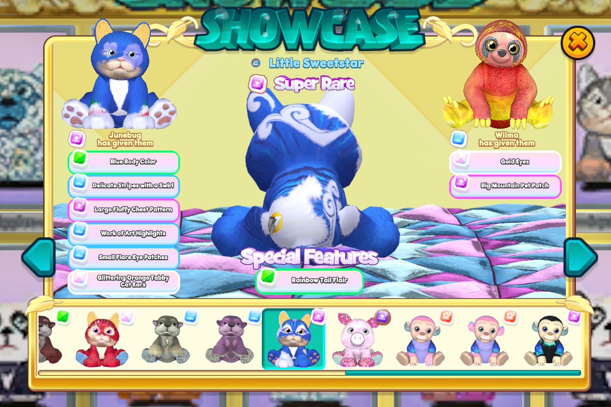 Love this blue wind kitty! I already have a zephyr, so I'd probably go with something like Boreas! My Baby of the Day