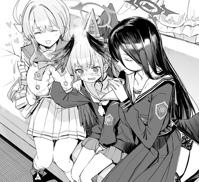 コハル誕生日
#ブルアカ 
