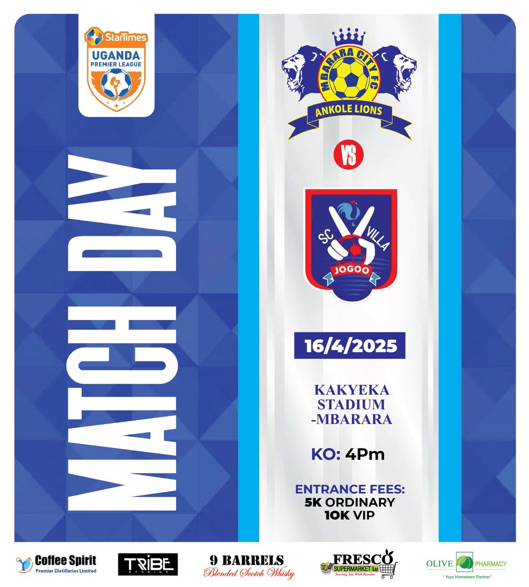 It's raining red cards in at Kakyeka Stadium in Mbarara as <a href="/TeamMbararaCity/">Mbarara City FC Official</a> takes on <a href="/SCVillaJogoo/">SC Villa</a> 

With 18 minutes to play, four recards have so far been award ie 3 players and 1 coach banished.  

3 red cards for <a href="/SCVillaJogoo/">SC Villa</a>, 1 for <a href="/TeamMbararaCity/">Mbarara City FC Official</a> 

#SUPL #MBRAVIL