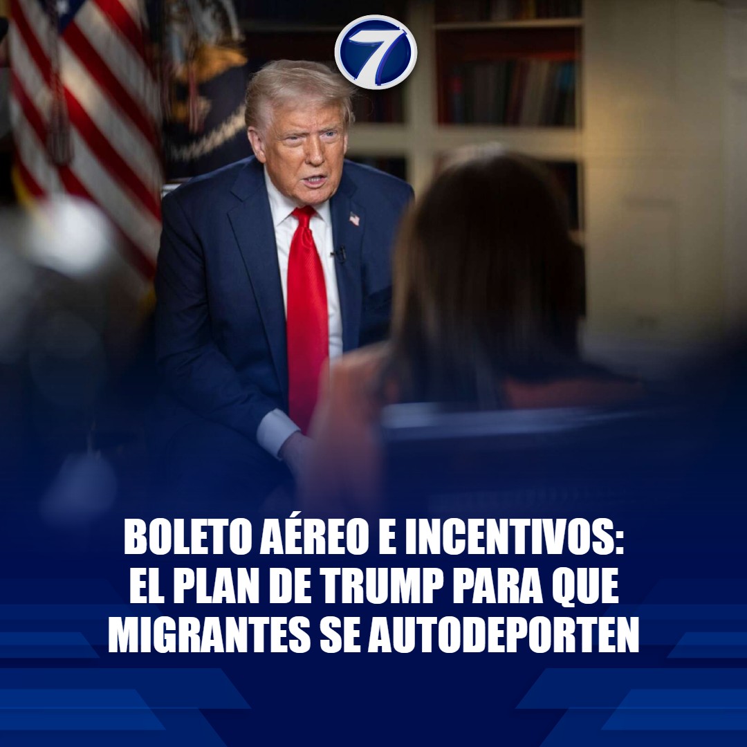 Noti7Guatemala's tweet image. #Trump propone #pagar a #inmigrantes para que abandonen Estados Unidos 😨😢➡ bit.ly/3YBQSpl