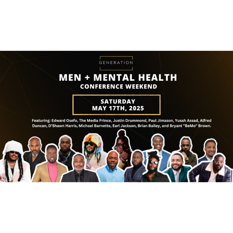 GenerationDmv's tweet photo. Our Happy Hour is SOLD OUT!
We might release a few more tickets, stay tuned!
Conference & Gala tickets are LIVE!
Don’t wait to grab yours before they’re gone:
https://t.co/4y2eEsYPdN
#MenAndMentalHealth #BlackMenMatter
#DCevent #Gala #Conference #MentalHealth https://t.co/gmicuvVXDc