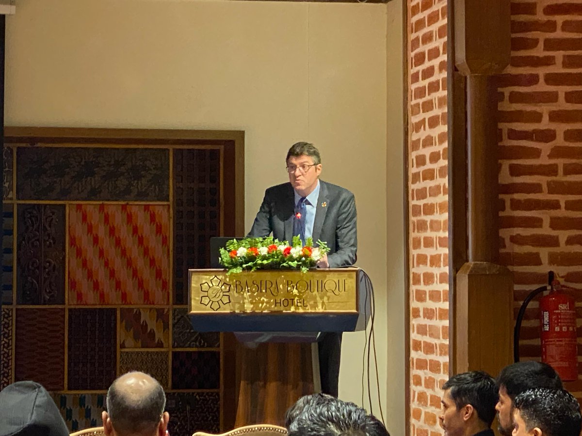 UNDPNepal's tweet image. UNDP Nepal and @mofnepal hosted an Orientation on Thematic Bond Issuance focused on #ICMA principles.

Participants from @NepalRastraBank, SEBON, PDMO, banks and investment firms explored pathways to issue green &amp;amp; social bonds—a key step toward building 🇳🇵’s thematic bond market.