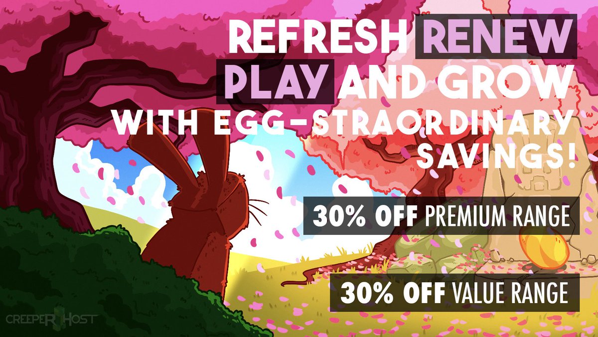We're shelling out a cracking 30% off your first month on any new service. That’s right: big savings, ❌no eggs-tra strings attached ❌

But don’t bunny-hop away just yet🐰 If you’re migrating from another host, we’ll sweeten the deal even more: we’ll match your old provider’s
