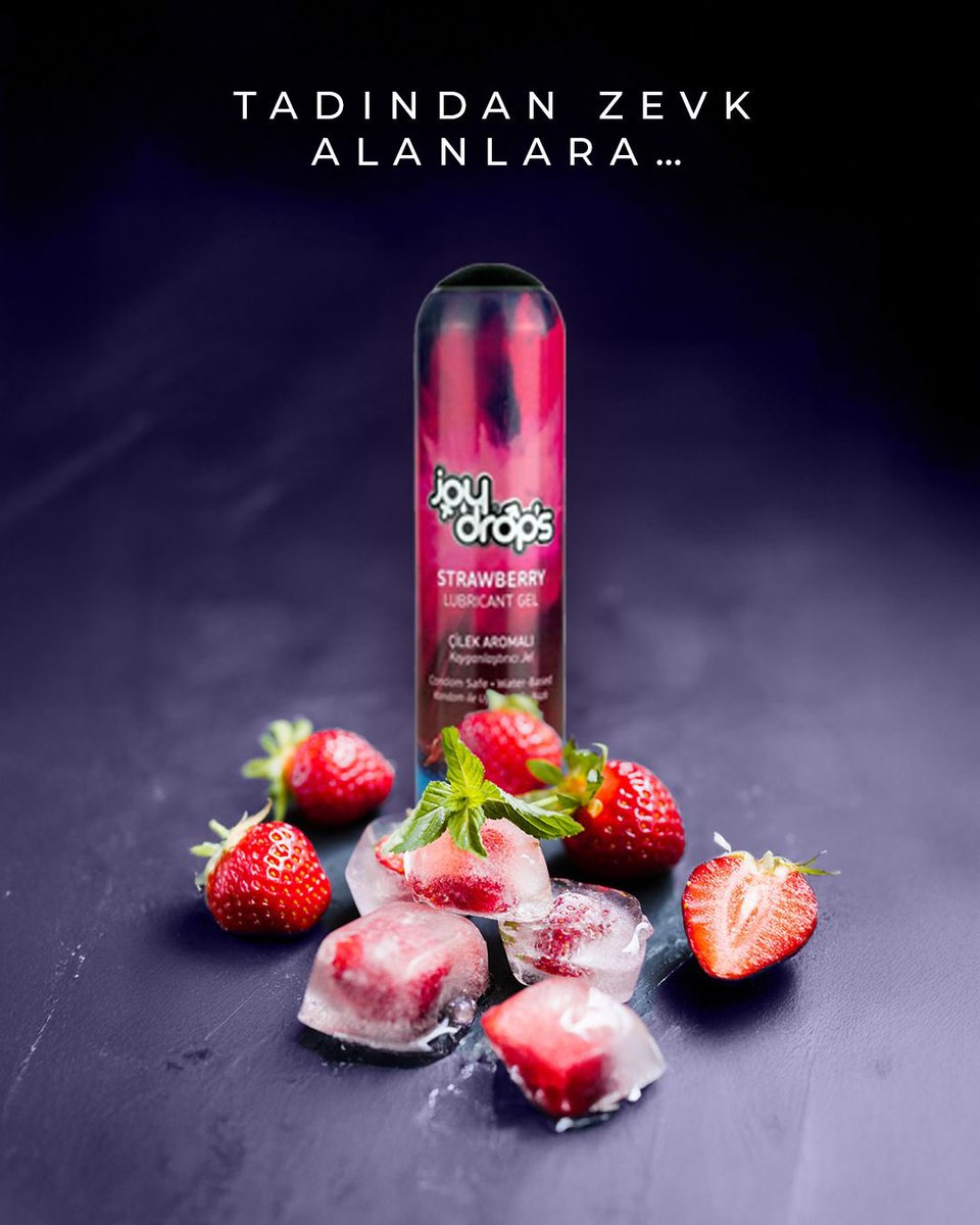 joydropstr's tweet photo. Çileğin yoğun tadını her an hissetmek isteyenler için üretildi🔥

#joydrops #eğlence #tutku #haz #joydrops  #çilek #çikolata #naturel #lubricant  #strawberry #chocolate #kayganlaştırıcı https://t.co/qrJ7lK3hr2