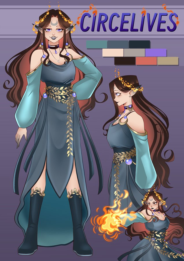 Circelives's tweet photo. Also can i just point out how amazing of a designer
@StrawbeeArt is? i gave them free reign to do as they pleased with my sona and i am so so happy to see how they elevated the cici style to a whole new level  
New and old comparison https://t.co/50o4eHj6Vk