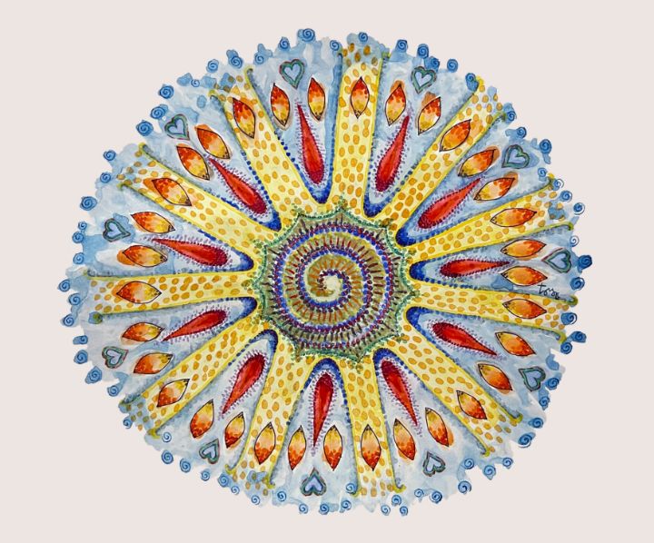 Art of the Day: ""Wheel of fortune"". Buy at: ArtPal.com/satitamallart?…