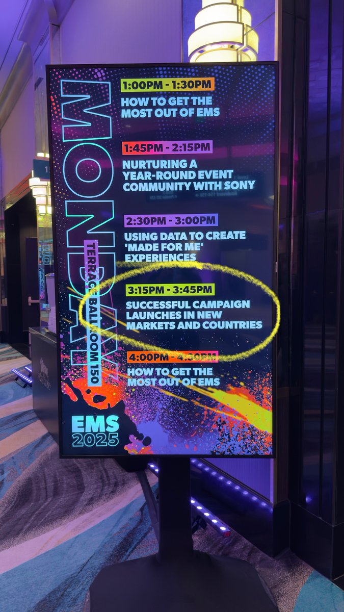 That’s a wrap on #EMSLive 2025! Huge thanks to <a href="/EventMarketer/">Event Marketer</a> for hosting us and <a href="/grenadeofficial/">Grenade</a> as we discussed the strategic approach Grenade took to launch its brand in Canada (throwback to our Grenade Upgrade!). 💪🍫 
 
This was our second year speaking at the Summit and we