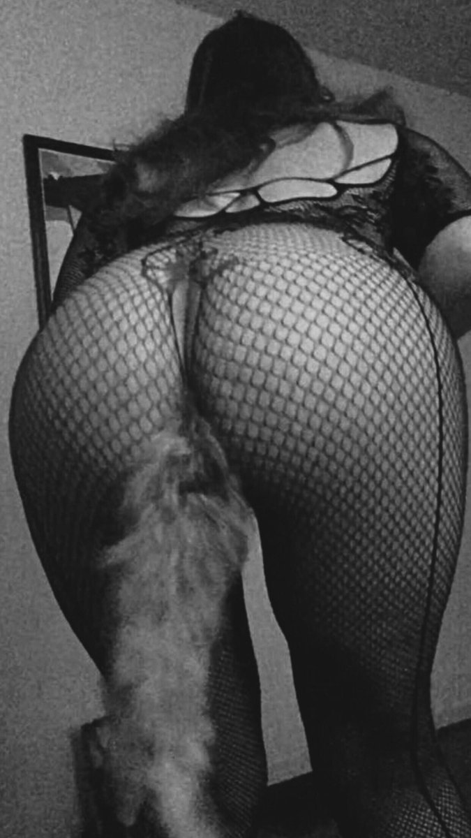 thehotfiancee's tweet photo. Let me show you what turns me on๐ my #fishnetstockings #lingerie and of course my fun little #buttplug #buttplugtail #foxtailbuttplug #blackandwhite Happy #asswednesday ๐ฅต https://t.co/X4yvFHnrng