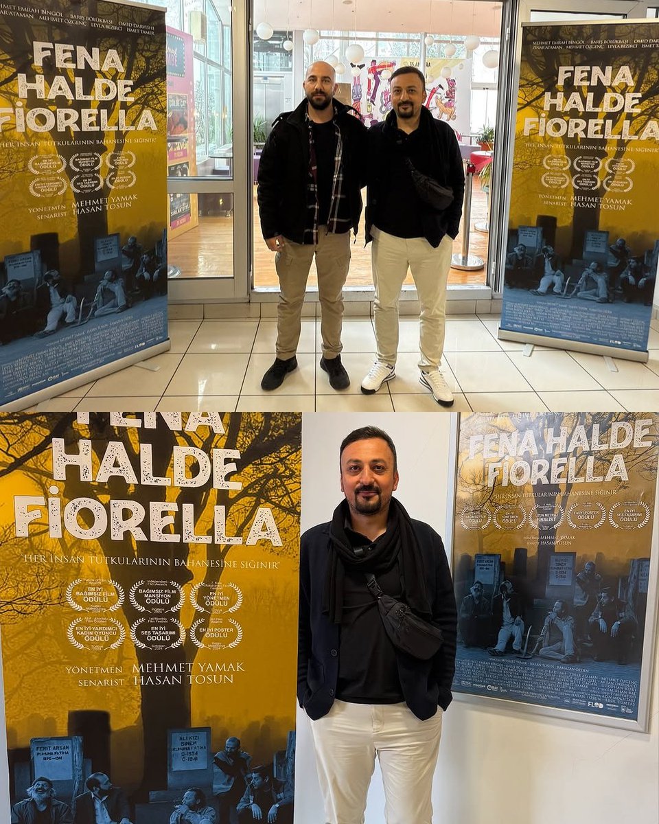 Buyulu_Fener's tweet photo. Yönetmenliğini Mehmet Yamak'ın yaptığı "Fena Hâlde Fiorella" filmi özel bir gösterimle #BüyülüFener Kızılay'daydı!

Gösterimin ardından film ekibi izleyicilerle buluştu. Bu güzel filme ve emeği geçen şahane ekibine teşekkür ederiz.

#FilmBüyülüdeİzlenir #FilmSinemadaİzlenir https://t.co/x2e5v8qDe7