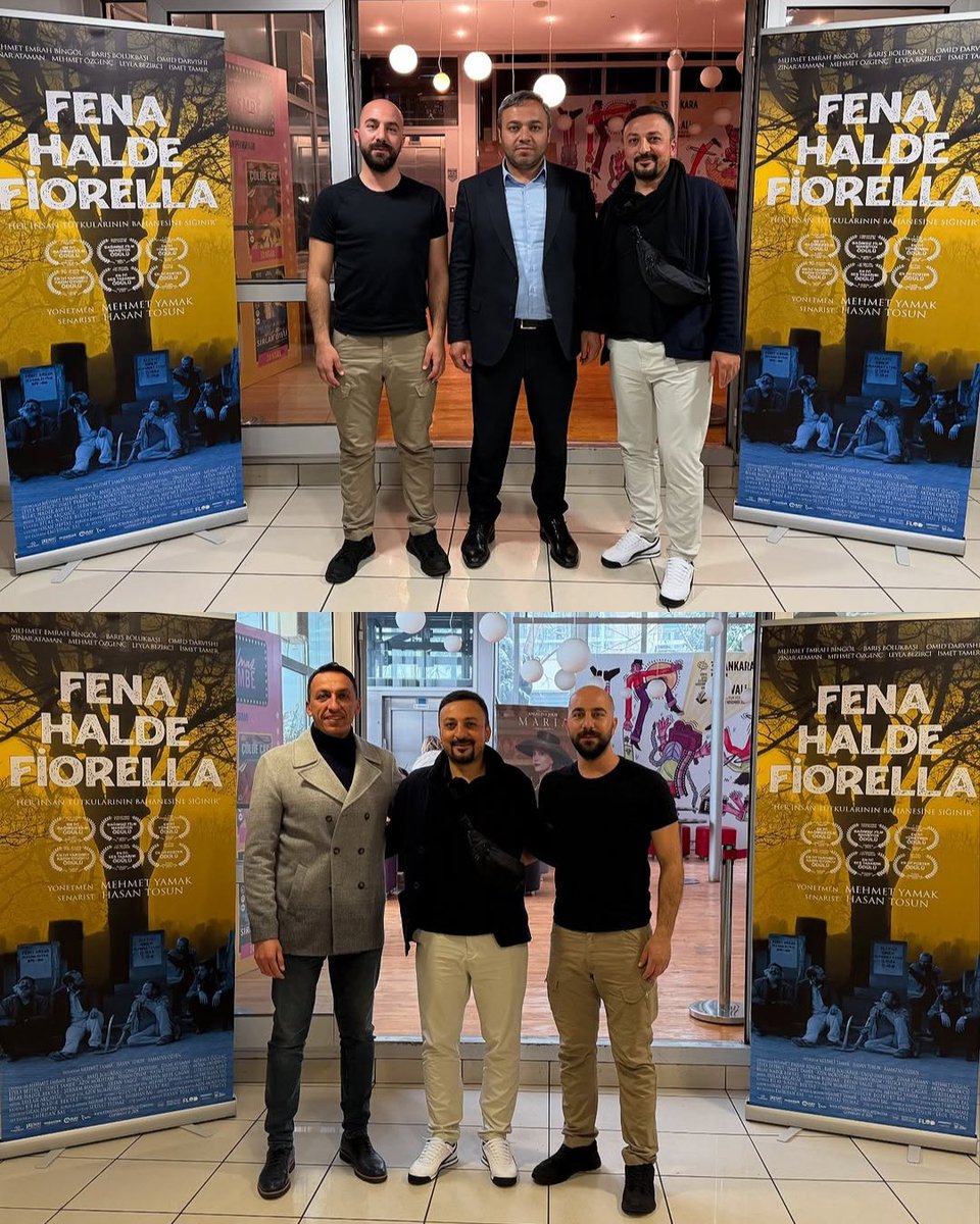 Buyulu_Fener's tweet photo. Yönetmenliğini Mehmet Yamak'ın yaptığı "Fena Hâlde Fiorella" filmi özel bir gösterimle #BüyülüFener Kızılay'daydı!

Gösterimin ardından film ekibi izleyicilerle buluştu. Bu güzel filme ve emeği geçen şahane ekibine teşekkür ederiz.

#FilmBüyülüdeİzlenir #FilmSinemadaİzlenir https://t.co/x2e5v8qDe7