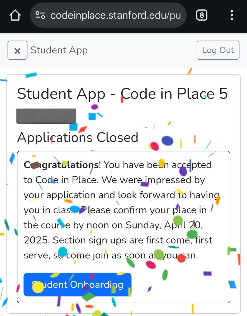 malv_ryx's tweet photo. Stanford Code In Place 2025 class, here we go 🎉 https://t.co/sXnRHnpcVt