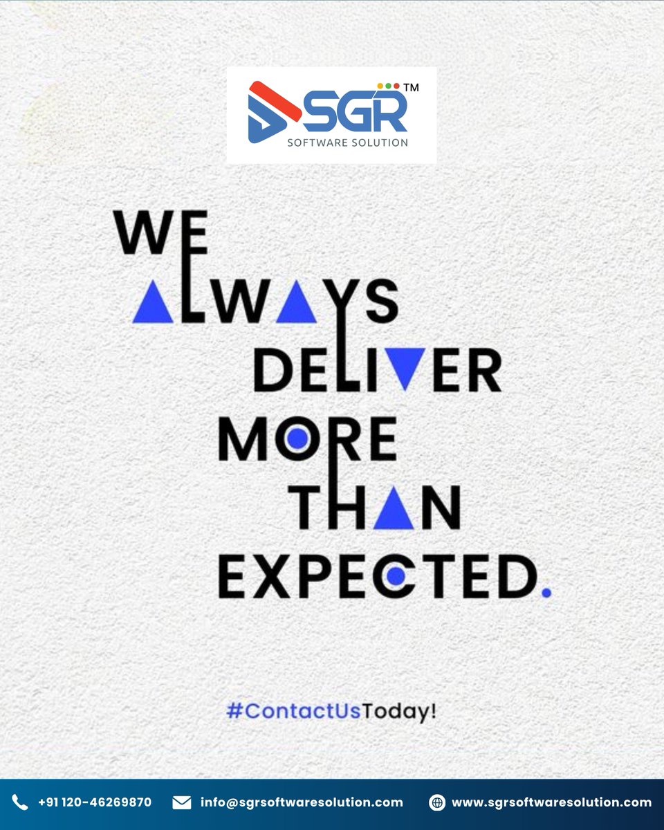 Sgr Software Solutions tweet media