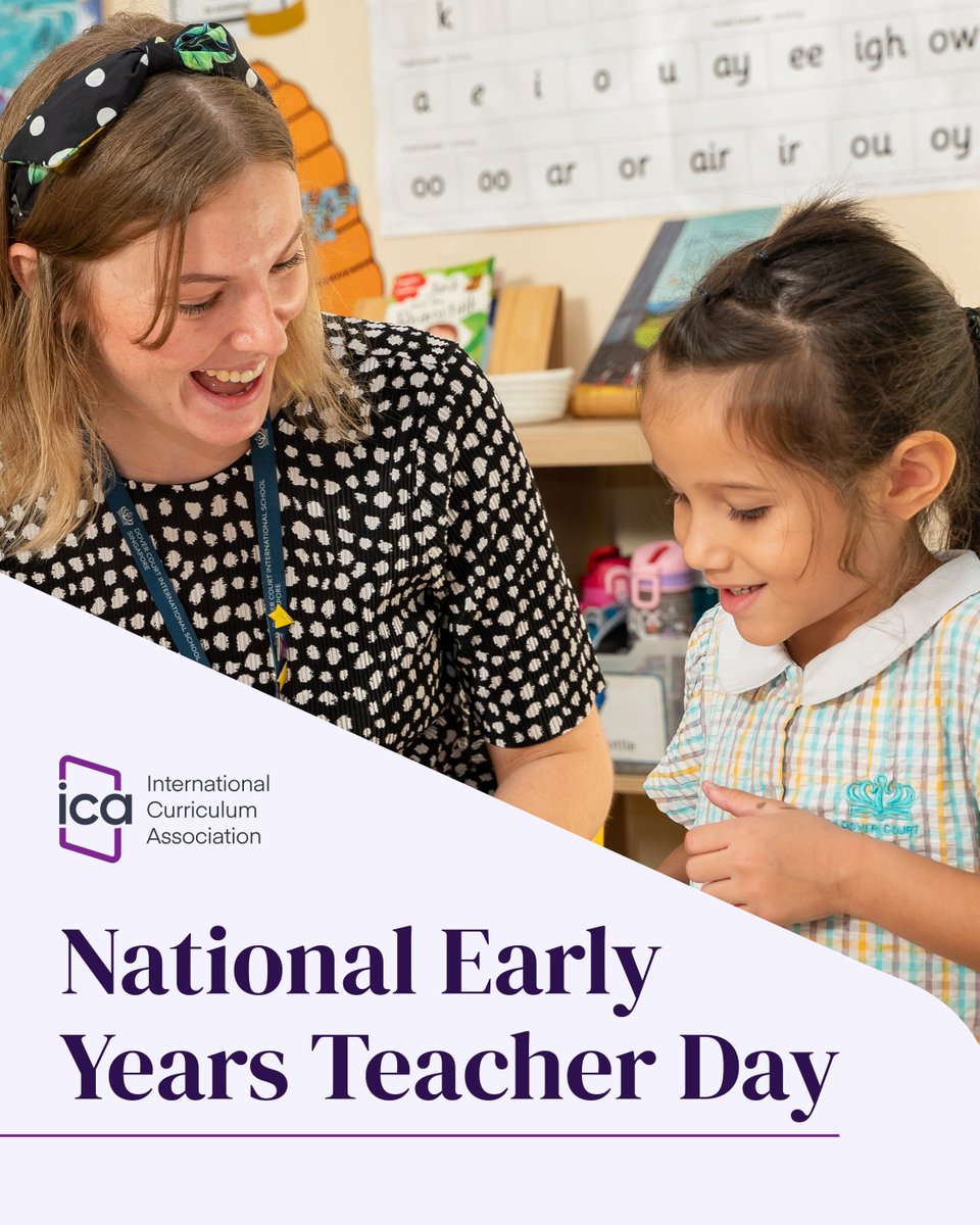 IC_Association's tweet image. Today, in the UK, it is National Early Years Teacher Day – let us know an amazing early years teacher you’d like to celebrate in the comments! ⬇
#NationalEarlyYearsTeacherDay #EarlyYears #PreSchool