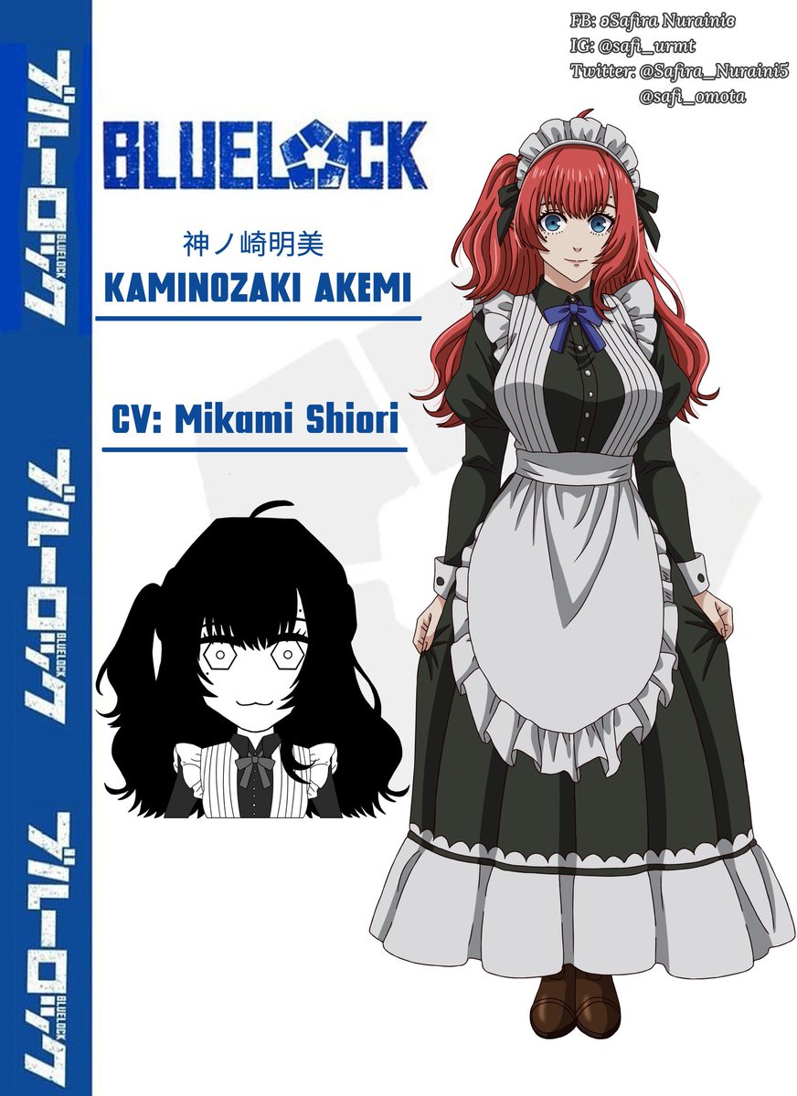 safi_omota's tweet photo. // ocposting: 🕯️

Today I start my new ocsona from Blue Lock. Get to know her by her body shape ✨

She is a Kaiser's personal maid, Akemi Kaminozaki (Emi)🕯️

#safioc #originalcharacter #ocsbase #bluelockoc #bllkoc #akemikaminozaki #emicchi #神ノ崎明美 https://t.co/9E4a2jf1U0