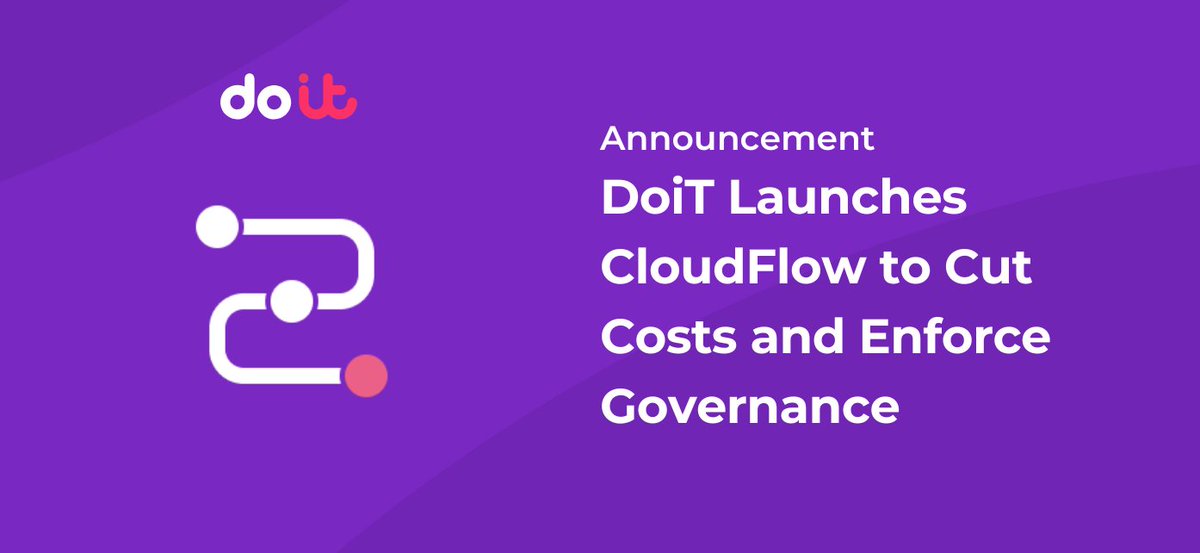 Introducing DoiT CloudFlow — a powerful new feature in the DoiT Cloud Intelligence™ platform.

CloudFlow is an AI-powered, no-code automation engine that transforms FinOps by turning recommendations into real-time, executable workflows.
✔️ Eliminate manual optimization
✔️