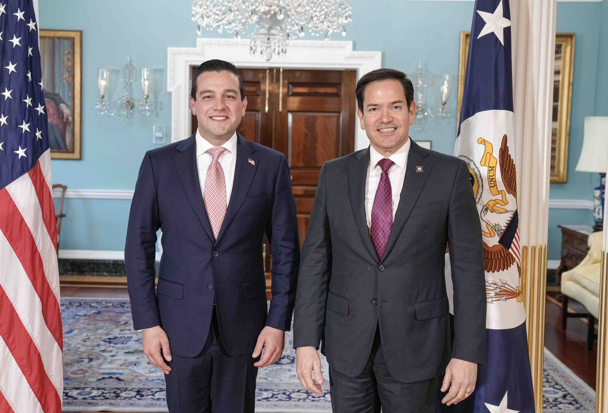 Honored to have be sworn-in as our nation’s Ambassador to the Republic of Panama by <a href="/SecRubio/">Secretary Marco Rubio</a>.

Looking forward to working together to advance President Trump’s America First Agenda and make sure our policies make America; Safer, Stronger and more Prosperous. 🇺🇸