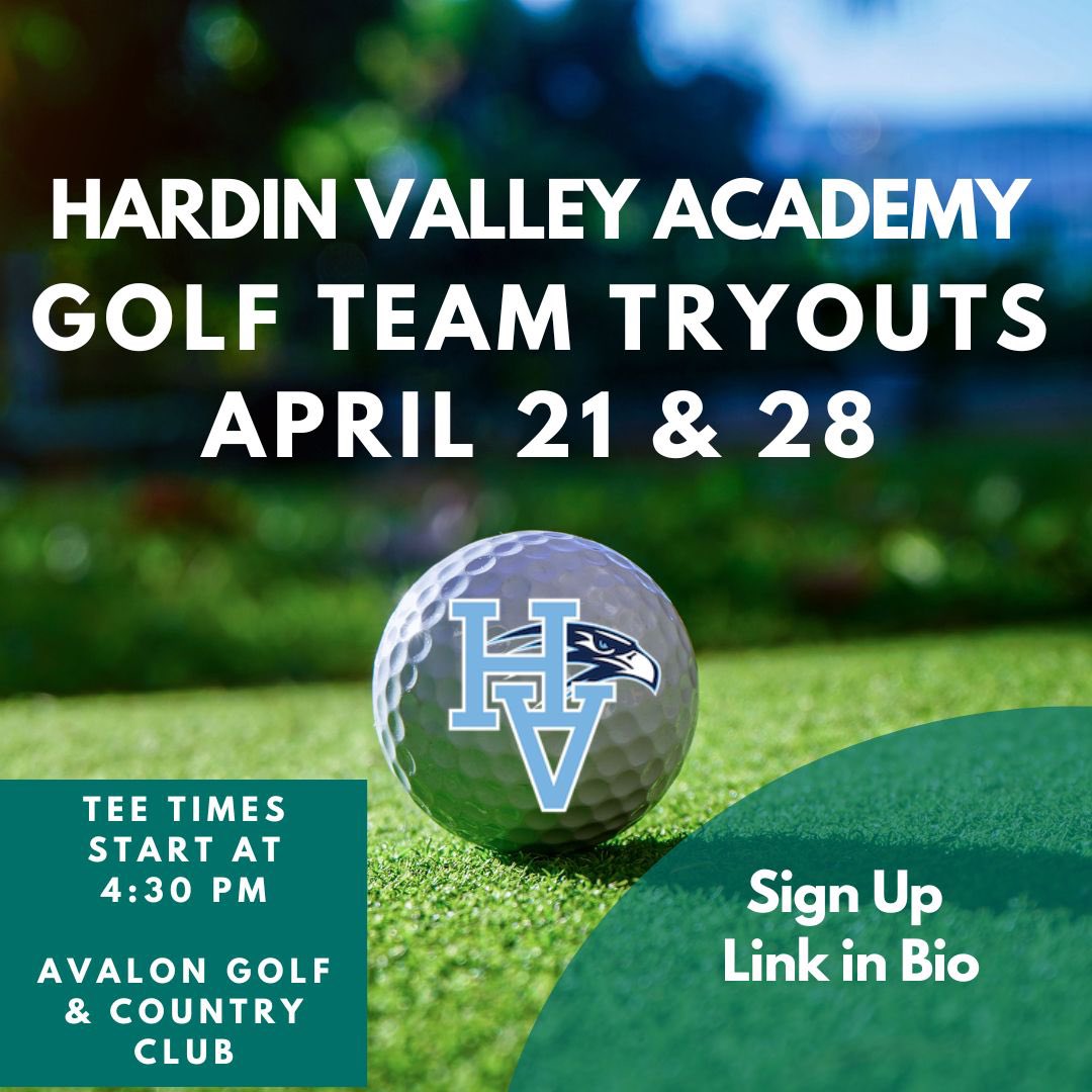 HVAGolf's tweet image. Last day to sign up for tryouts. See link in bio. @HVAAC @HVAAthletics @HVAHawks
