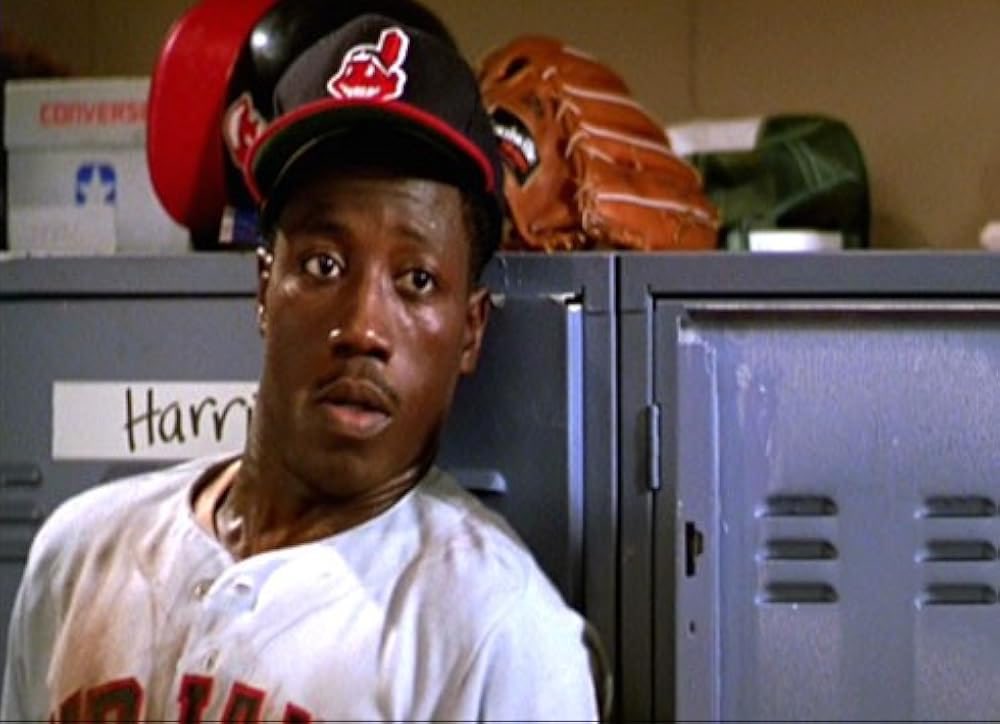 nut_history's tweet image. Wesley Snipes was so bad at baseball, that there’s no scene of him actually throwing a ball in Major League.