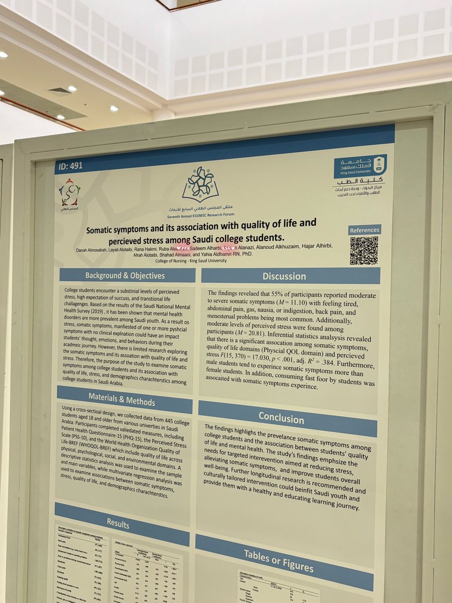 sadeem_0253's tweet photo. A day to remember✨

Proud to present our first research at #MSRF7 and grateful for the opportunity to share our work.

Looking forward to upcoming achievements🎖 https://t.co/5wGAbK2b6Y