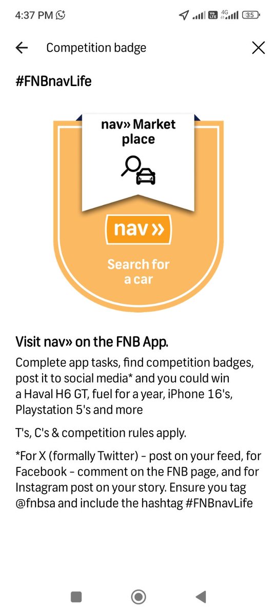 crazylooy's tweet photo. @FNBSA #FNBnavLife https://t.co/wTVbLtyM8f