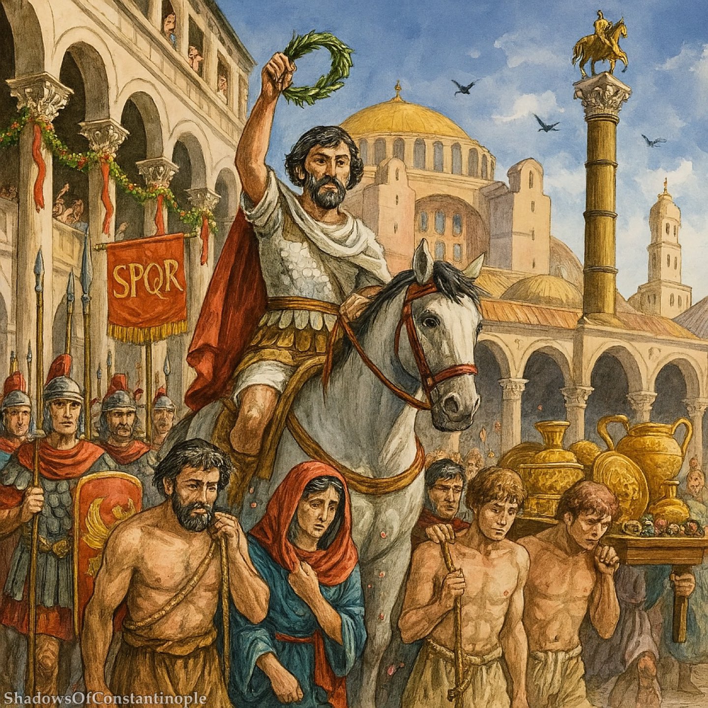 ShadowsOfConstantinople on X: "The Roman general Belisarius ...