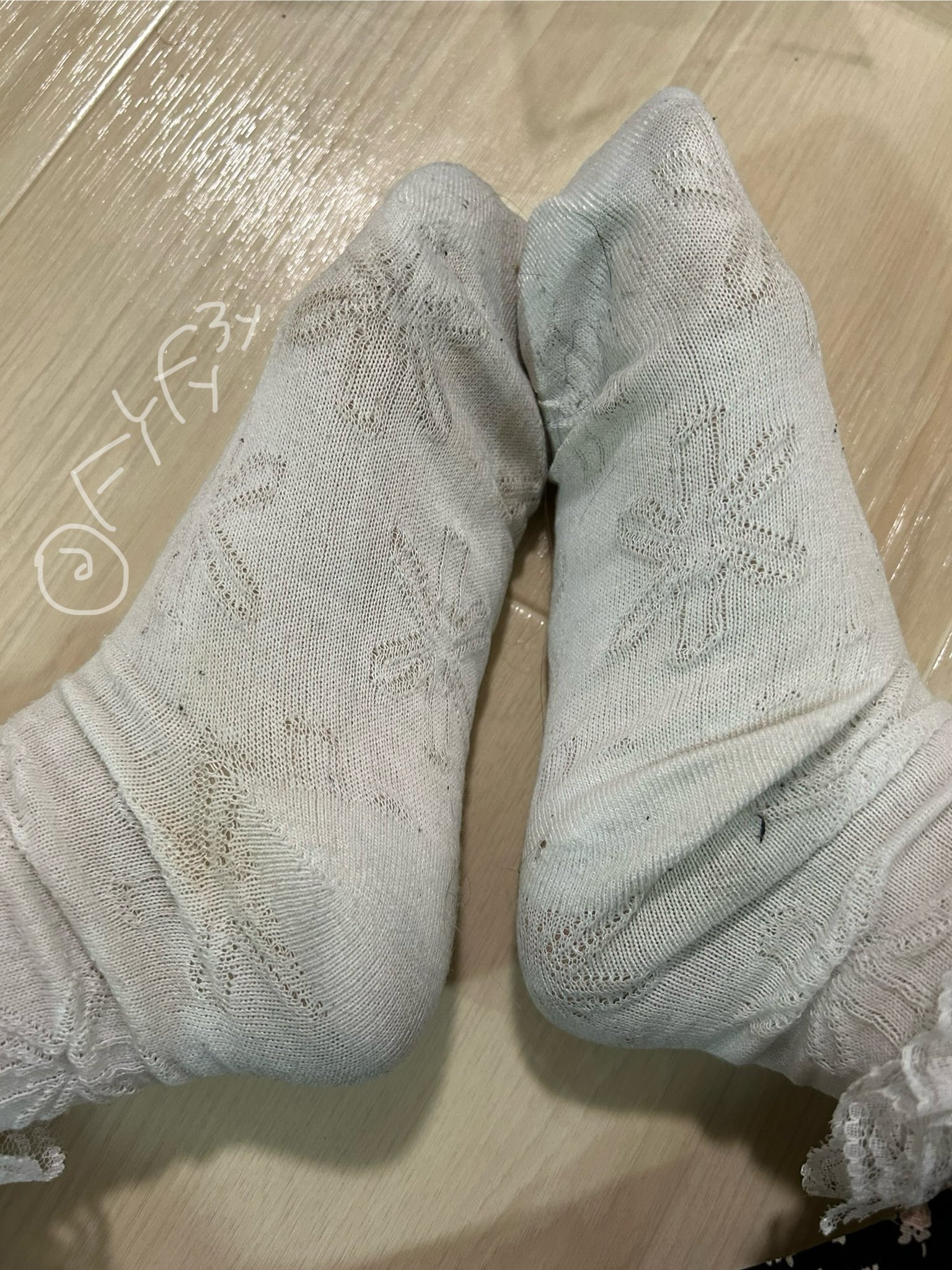 ショートソックス　フェチ 