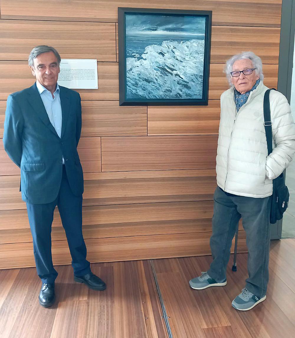 Gobierno Cantabria (@cantabriaes) on Twitter photo ‼️🟢 La obra 'Marejada' del pintor cántabro Agustín de Celis, Premio Nacional de Pintura, se incorpora a la galería de arte de la <a href="/fundacionMdV/">FUNDACIÓN MARQUÉS DE VALDECILLA</a> en el <a href="/HUnivValdecilla/">Hospital Universitario Marqués de Valdecilla</a>
ℹ️👉🏻 bit.ly/44q8QyU ‼️🟢 La obra 'Marejada' del pintor cántabro Agustín de Celis, Premio Nacional de Pintura, se incorpora a la galería de arte de la <a href="/fundacionMdV/">FUNDACIÓN MARQUÉS DE VALDECILLA</a> en el <a href="/HUnivValdecilla/">Hospital Universitario Marqués de Valdecilla</a>
ℹ️👉🏻 bit.ly/44q8QyU