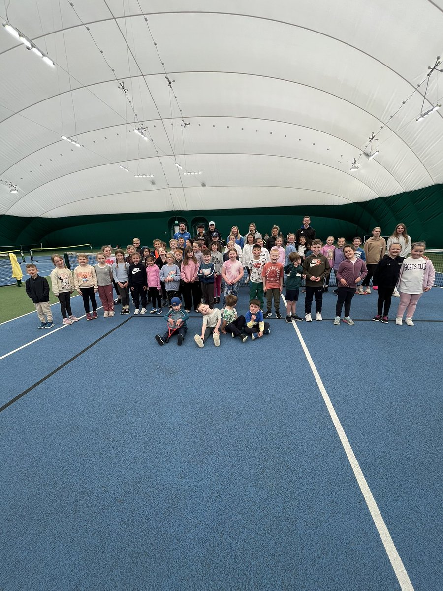BridgendTennis's tweet image. 🎾Day 3 of Easter Camps

👩🏾‍🤝‍👩🏼55 children

🔵5 U 5’s
🔴23 U8’s
🟠14 U10’s
🟢13 U12’s

🏆Future WIMBLEDON champion?

🤪FUN FUN FUN

ℹ️Book a space below:

bridgendtennisclub.com/pages/eventlis…

#CommunityClub #awardwinning #easteractivitiesforkids #tenniscoaching #holidaycampsforkids