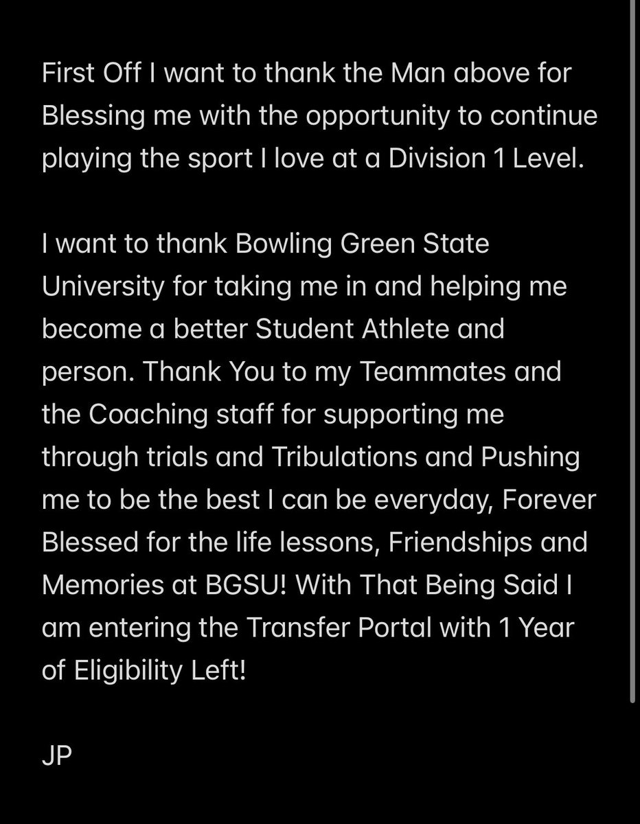 Justin “JP” Pegues tweet media