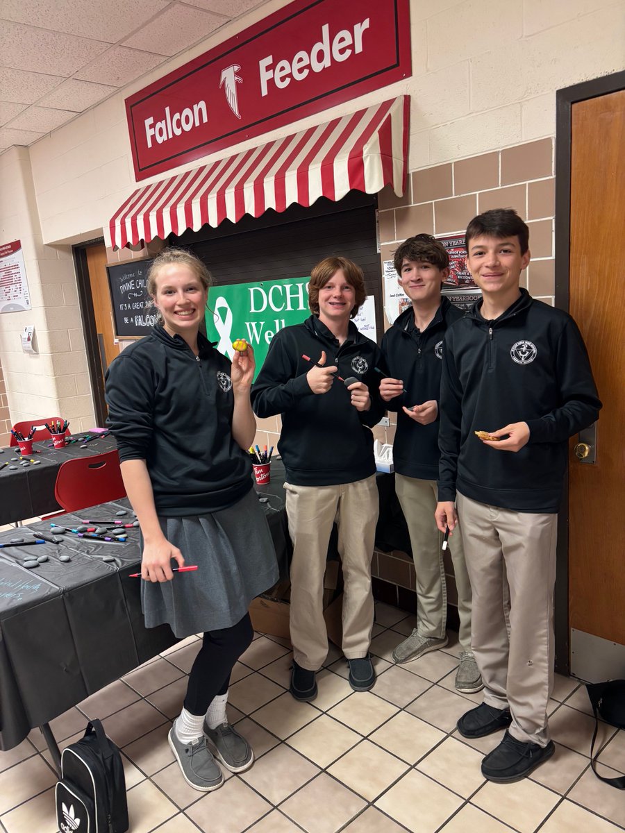 Our Wellness Club came together to spread kindness and hope — one painted rock at a time! 🎨 Each rock carries a message of encouragement, love, and solidarity, reminding our community that #MentalHealthMatters! 🙌

#DCHSWellnessClub #SpreadKindness #YouAreNotAlone