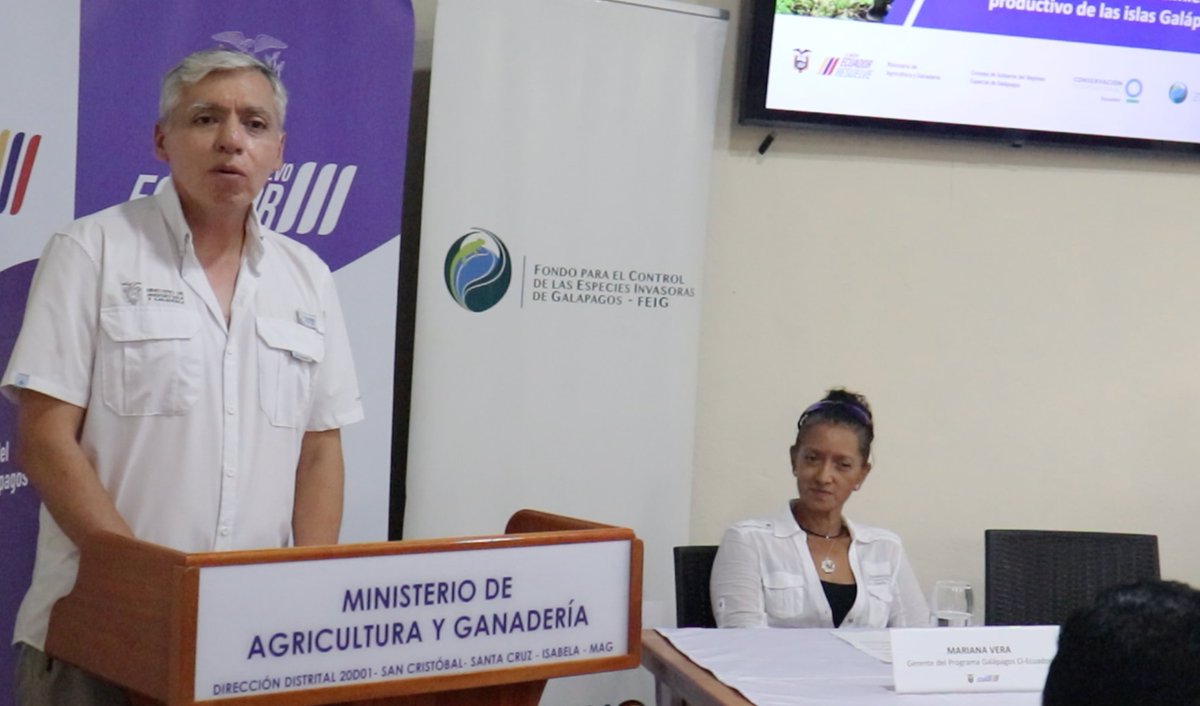 Agricultura_CZ5's tweet image. #Galápagos | Entregamos el proyecto 'Agricultura y Ganadería Regenerativa' al #FEIG para su evaluación y posible financiamiento, con el objetivo de impulsar prácticas sostenibles y contribuir al control de especies invasoras en las islas. #ElNuevoEcuadorResuelve