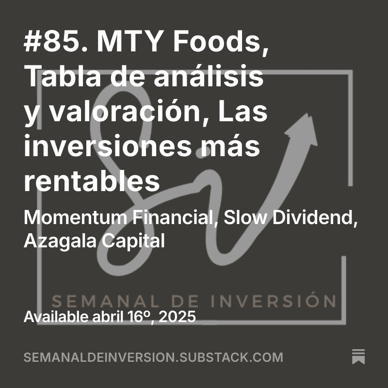 Semanal de Inversión (@semanainversion) on Twitter photo Semanal de Inversión #85 con publicaciones (link en bio)
<a href="/CipresMomentum/">SrCiprés</a>
<a href="/AldeaValue/">Aldea Value</a>
<a href="/SlowDividend/">Slow Dividend</a>
<a href="/AzagalaCapital/">Azagala Capital</a>
<a href="/dantelriv/">Daniel Tello Rivero</a>
<a href="/WorldStockss/">WorldStocks Investments</a>
<a href="/ResGloStocks/">Researching Global Stocks</a>
<a href="/GaliciaInvestor/">Galician Investor Quality Investment</a>
<a href="/HolyFinance/">Rodri Villanueva - Attitude Small Caps</a>
<a href="/MCantenys14/">Miquel Cantenys</a>
<a href="/TorrasLuis/">Luis Torras</a>
<a href="/IcariaCap/">Icaria Capital</a>
<a href="/ValueInvestingS/">Paco Lodeiro Amado</a>
<a href="/BiadiuDani/">Dani Biadiu</a>
<a href="/AcrataOpciones/">Ácrata Opciones</a> Semanal de Inversión #85 con publicaciones (link en bio)
<a href="/CipresMomentum/">SrCiprés</a>
<a href="/AldeaValue/">Aldea Value</a>
<a href="/SlowDividend/">Slow Dividend</a>
<a href="/AzagalaCapital/">Azagala Capital</a>
<a href="/dantelriv/">Daniel Tello Rivero</a>
<a href="/WorldStockss/">WorldStocks Investments</a>
<a href="/ResGloStocks/">Researching Global Stocks</a>
<a href="/GaliciaInvestor/">Galician Investor Quality Investment</a>
<a href="/HolyFinance/">Rodri Villanueva - Attitude Small Caps</a>
<a href="/MCantenys14/">Miquel Cantenys</a>
<a href="/TorrasLuis/">Luis Torras</a>
<a href="/IcariaCap/">Icaria Capital</a>
<a href="/ValueInvestingS/">Paco Lodeiro Amado</a>
<a href="/BiadiuDani/">Dani Biadiu</a>
<a href="/AcrataOpciones/">Ácrata Opciones</a>