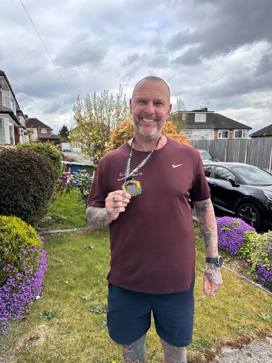 LHCHFT's tweet photo. Just over a year on from open heart surgery, ex patient, Grant Williams, ran just over 26 miles on Sunday as he &amp; 45 members of his fitness group, took on the Newport Marathon Festival in support of @lhchcharity managing to raise £15,751!👏

A huge well done Grant &amp; thank you! https://t.co/QoOBFFYrJP