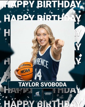 Join us in wishing Taylor Svoboda a Happy Birthday!!

Have an amazing day Taylor!! 🥳

#readytheship | #lawrenceuniversity
