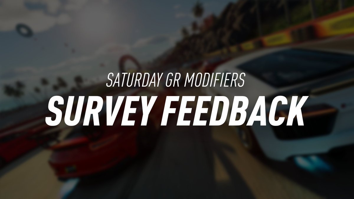 TheCrewGame's tweet image. Two weeks ago, We ran a survey on to find out what you guys thought about the Saturday Grand Race special days, and you gave some amazing feedback! Want to know a little more about the survey results? 
Check out the thread below 👇