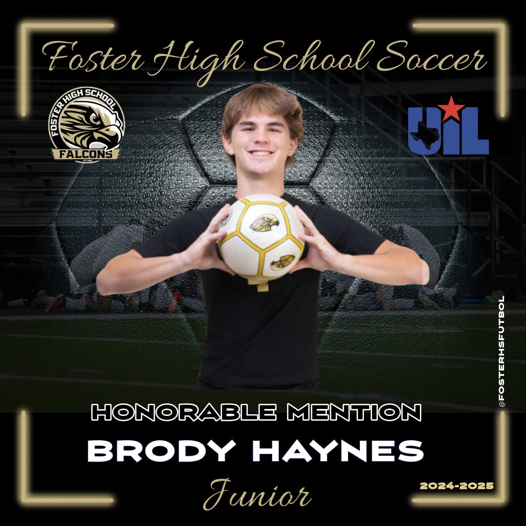 Foster Mens Soccer (@fostersoccermen) on Twitter photo Brody Haynes' season was cut too short by injury. He is an important member of our team and we wish him a speedy recover. <a href="/AthleticsFoster/">Foster Athletics</a> <a href="/FHSABC_TX/">FHSABC</a> <a href="/fbherald/">Fort Bend Herald</a> Brody Haynes' season was cut too short by injury. He is an important member of our team and we wish him a speedy recover. <a href="/AthleticsFoster/">Foster Athletics</a> <a href="/FHSABC_TX/">FHSABC</a> <a href="/fbherald/">Fort Bend Herald</a>