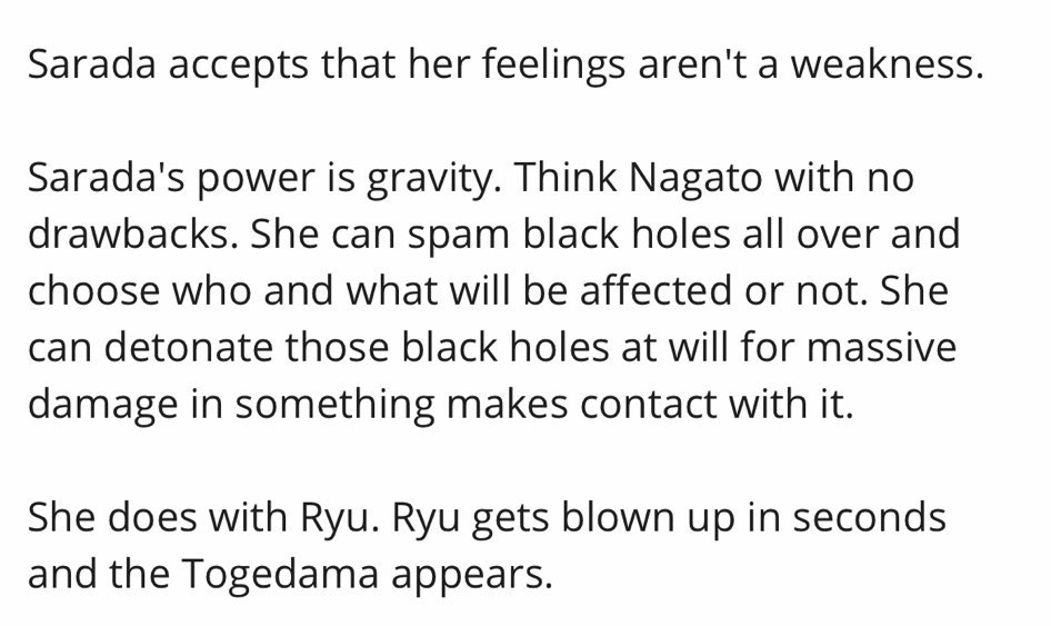 yea its gg, Sarada has the strongest sharingan in uchiha history lol #BorutoTwoBlueVortexCh21