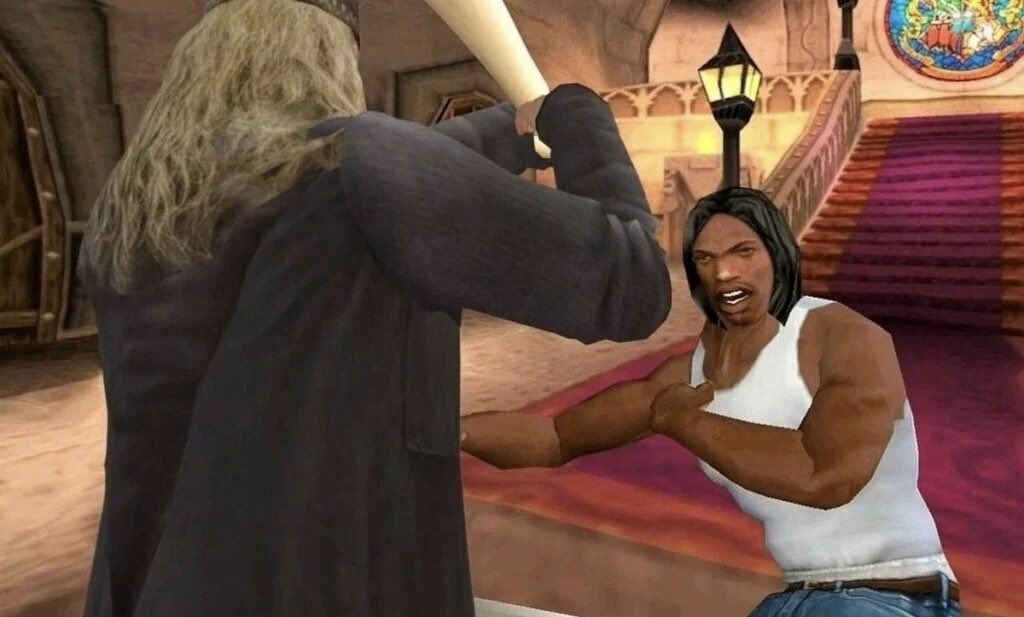 RealCJonSol's tweet image. wtf. Dumbledore, it’s me — Snape!