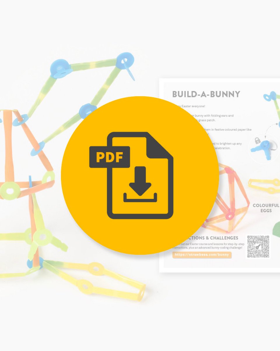 strawbees's tweet image. 🐣 Add some spring energy to your day with this free Easter Bunny STEAM activity!

🛠️ Folding ears, thumping feet, colorful eggs—perfect for K–5 kids to build and decorate. 🌼

📥 Download PDF: hubs.la/Q03h8LD90
#STEMforkids #EasterCrafts #STEAMlearning #SpringActivities