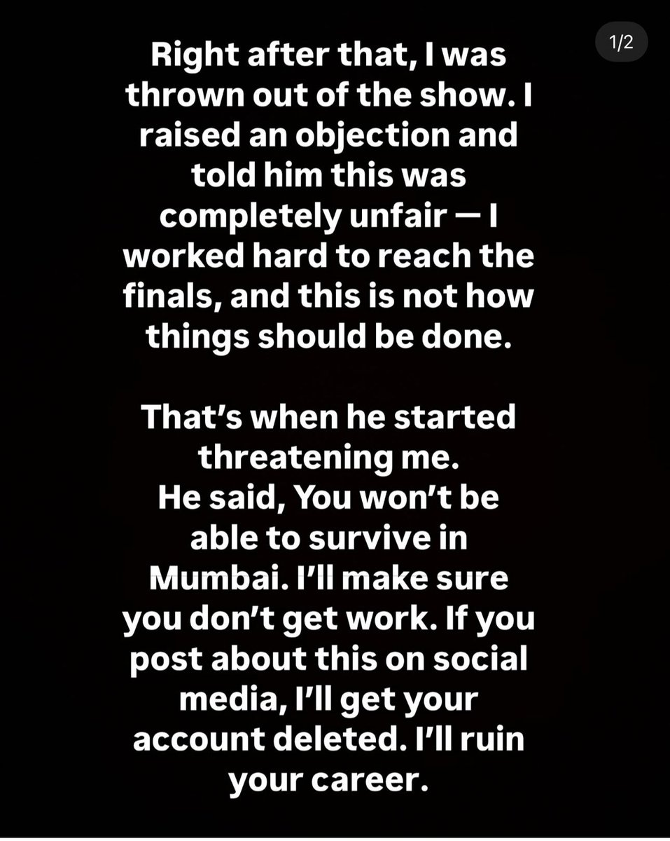 imrannazirkhan's tweet photo. #CastingCouchExposed #BehindTheScenesAbuse #MeTooIndia #ExposeThePredators #BollywoodCastingCouch #RealityTVScam #IndiaMeToo #StopAbuseInMedia #TVIndustrySecrets #VoicesUnheard #SpeakYourTruth #BreakTheSilence #NoMoreSilence #StandWithSurvivors #JusticeForArtist https://t.co/QHXdjbPL7k