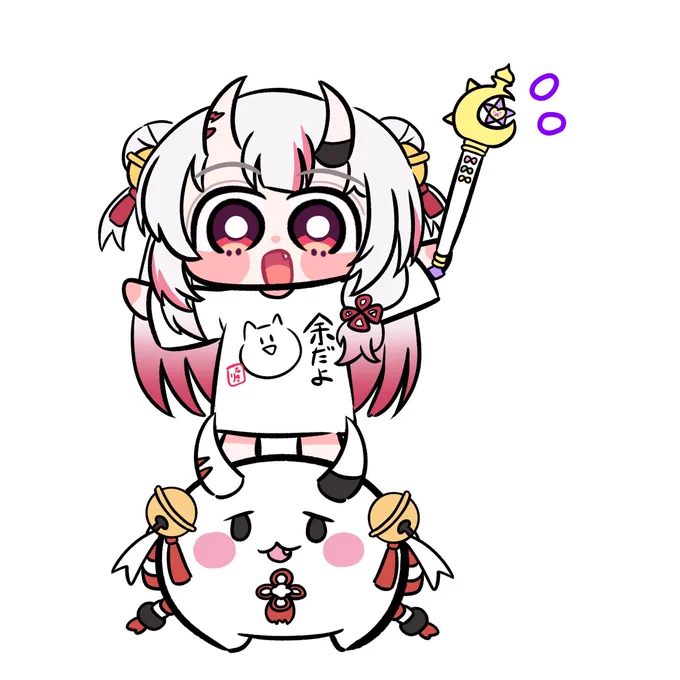 シオンちゃんのステッキを手の入れたお嬢#百鬼絵巻 