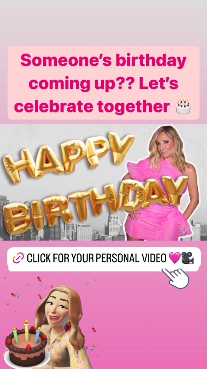 SonjatMorgan's tweet photo. This one’s personal… just for you 🫶🏻🎥

https://t.co/Q3oSaDqrvN

#SonjaMorgan #RHONY #CustomMessage https://t.co/9W0pXPlHd5